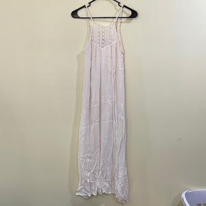 Mission size small cream colored dress